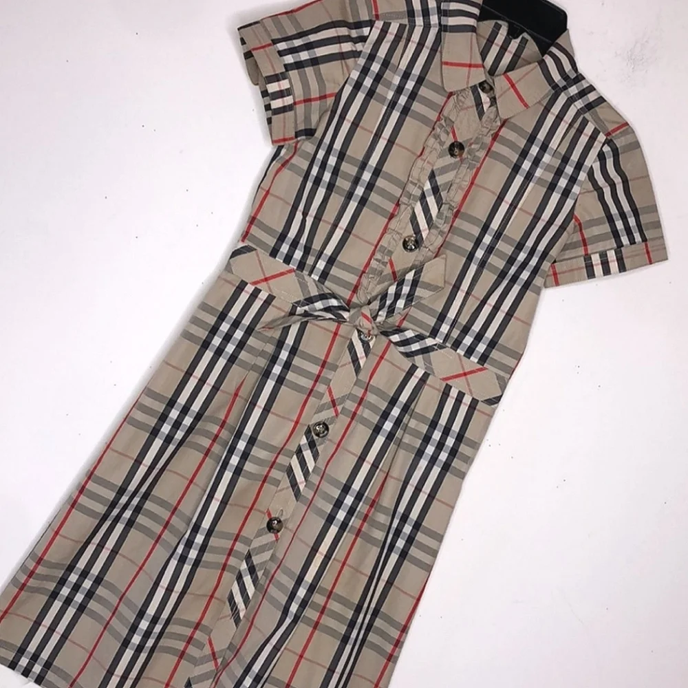Authentic Burberry Girl's Dress 3T Toddler - Picture 4 of 8